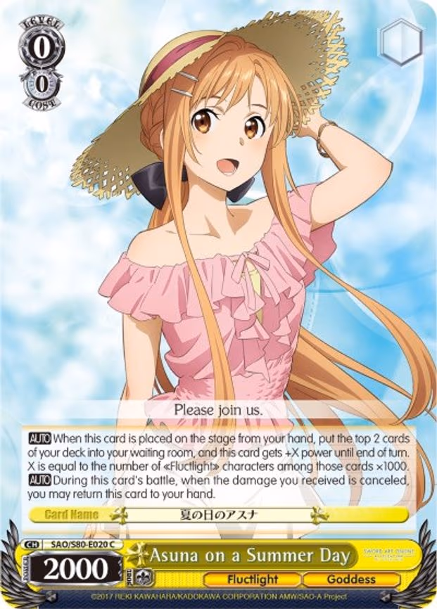 Asuna on a Summer Day