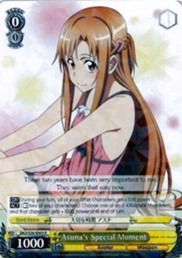 Asuna's Special Moment