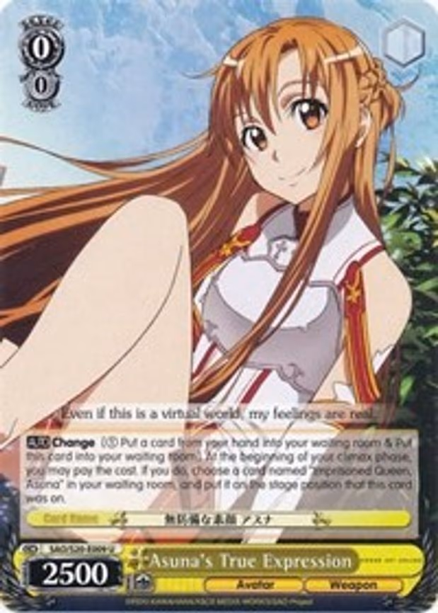 Asuna's True Expression