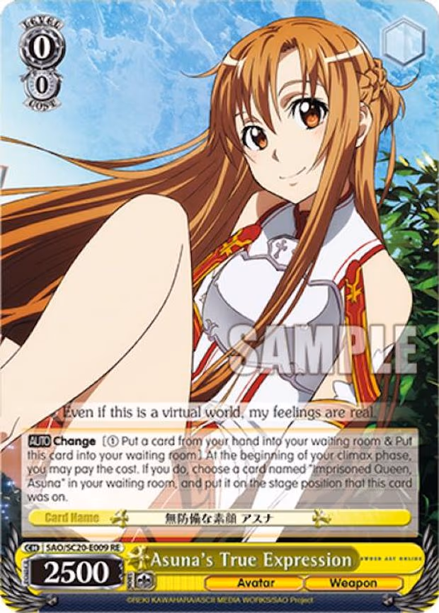 Asuna's True Expression