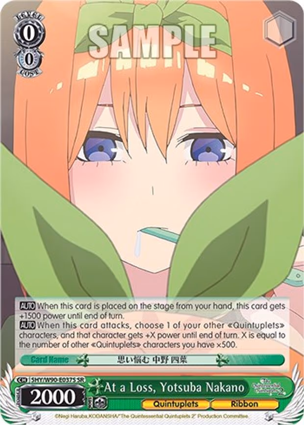 At a Loss, Yotsuba Nakano