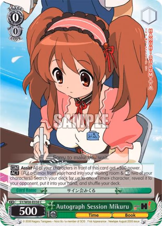 Autograph Session Mikuru