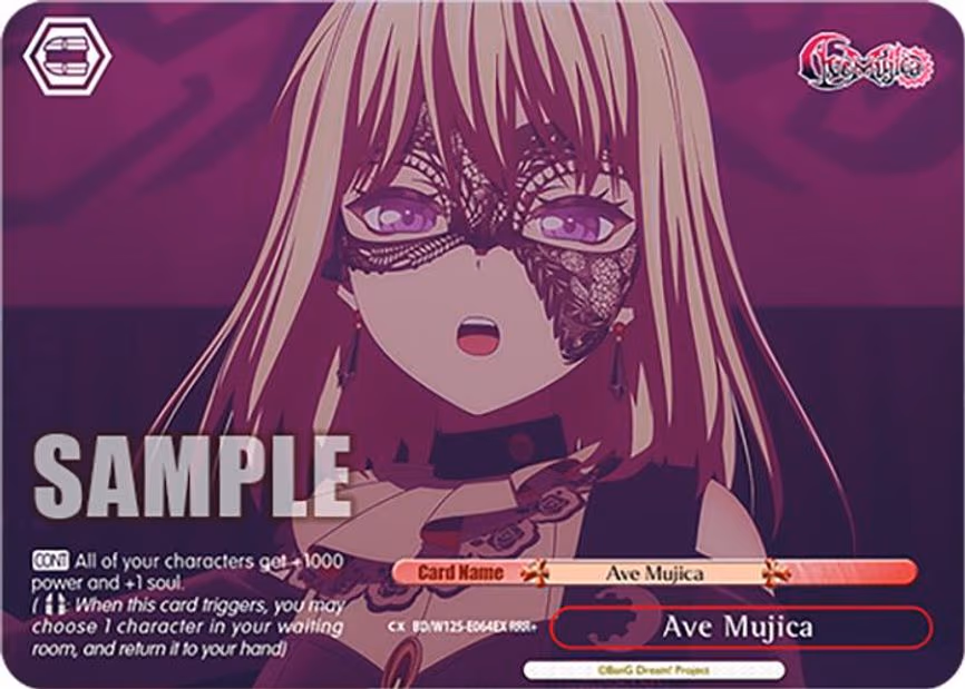 Ave Mujica (RRR+) - Triple Rare Plus (BD/W125-E064EX RRR+)