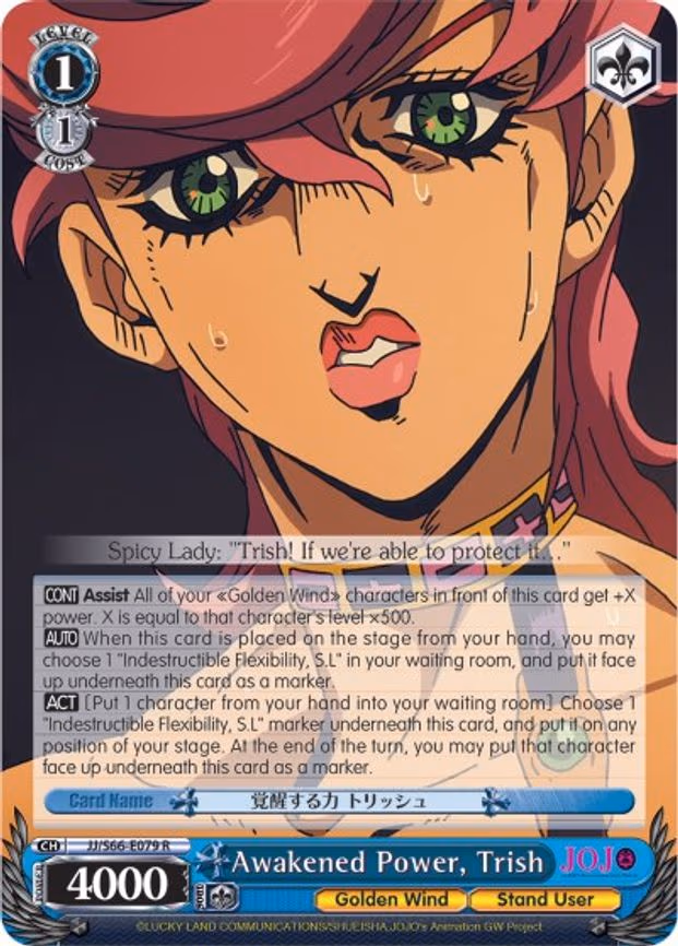 Awakened Power, Trish