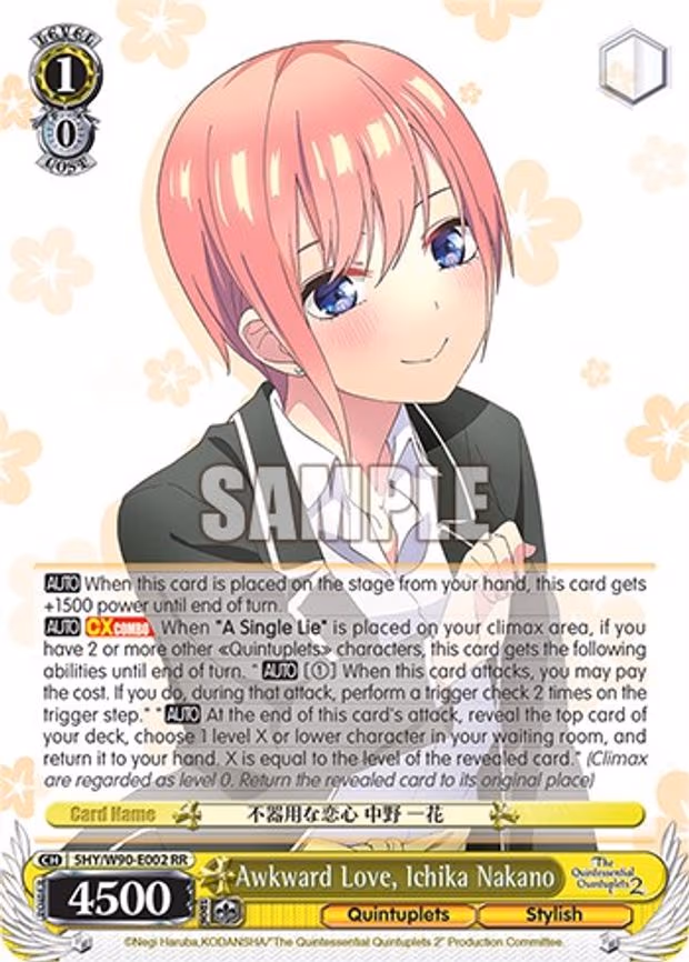 Awkward Love, Ichika Nakano