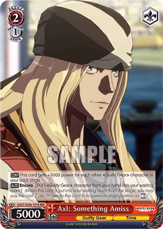 Axl: Something Amiss