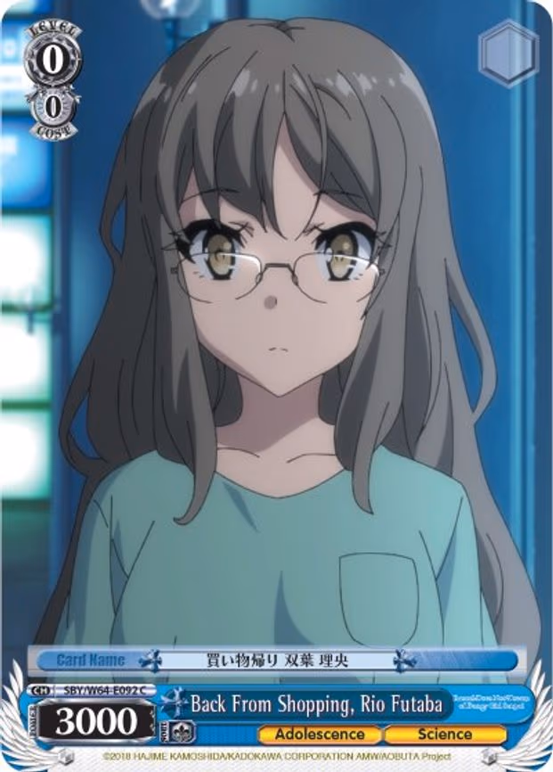 Back From Shopping, Rio Futaba