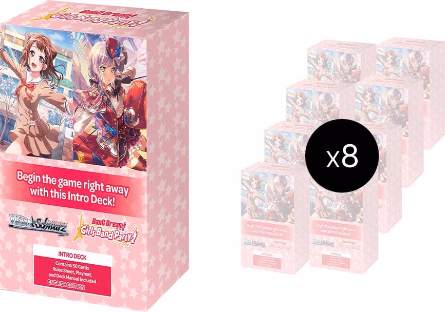 BanG Dream! Girls Band Party! 5th Anniversary Trial Deck+ Display