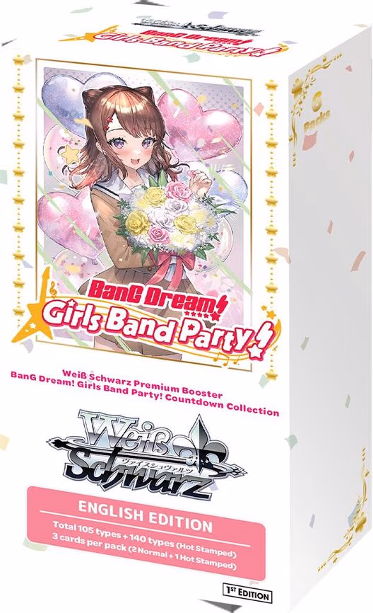 BanG Dream! Girls Band Party! Countdown Collection Premium Booster Box