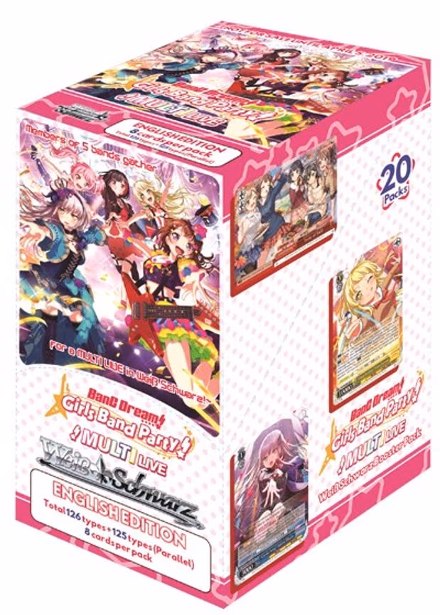 BanG Dream! Girls Band Party! MULTI LIVE Booster Box