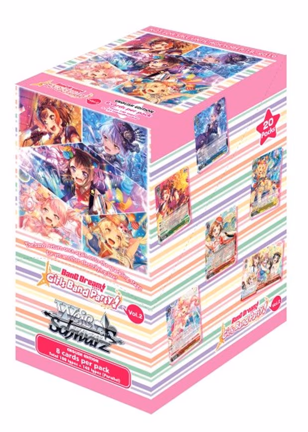 BanG Dream! Girls Band Party! Vol.2 Booster Box
