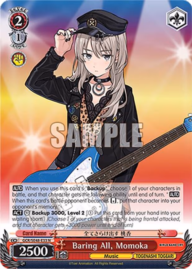 Baring All, Momoka
