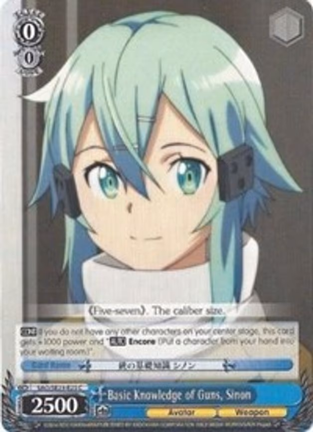 Basic Knowledge of Guns, Sinon