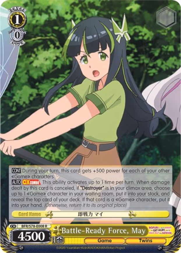Battle-Ready Force, May