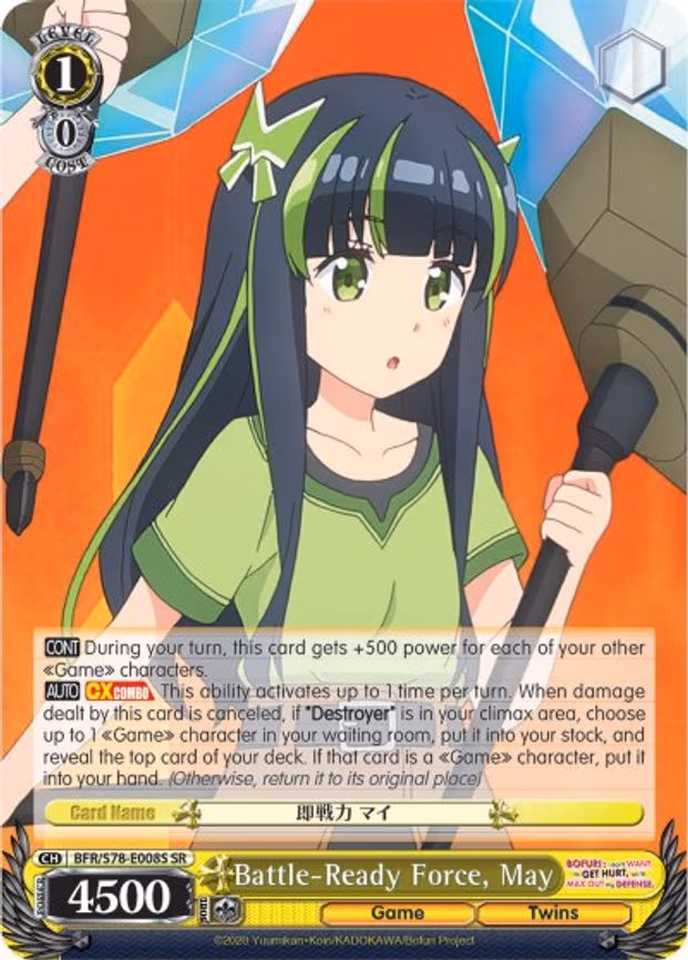 Battle-Ready Force, May
