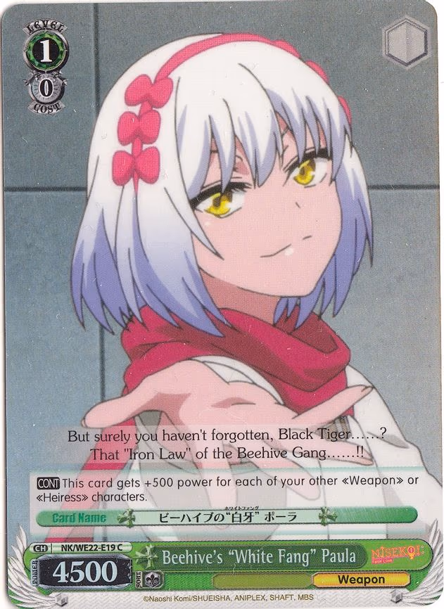 Beehive's "White Fang" Paula
