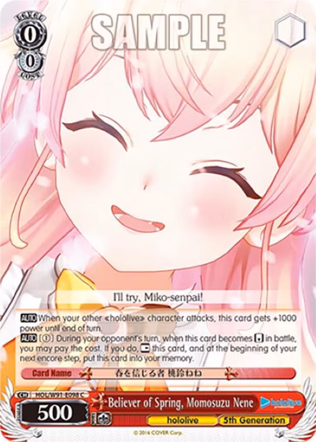 Believer of Spring, Momosuzu Nene
