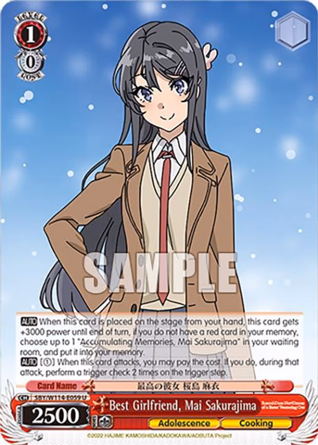 Best Girlfriend, Mai Sakurajima