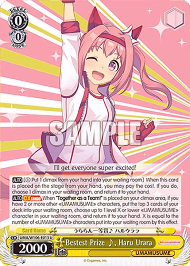 Bestest Prize, Haru Urara