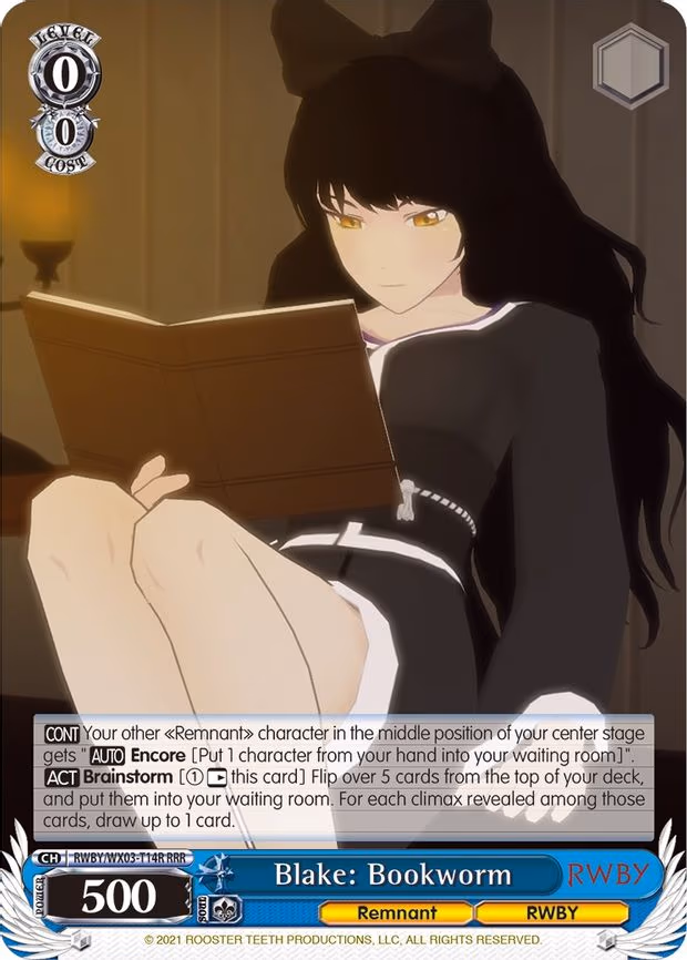 Blake: Bookworm