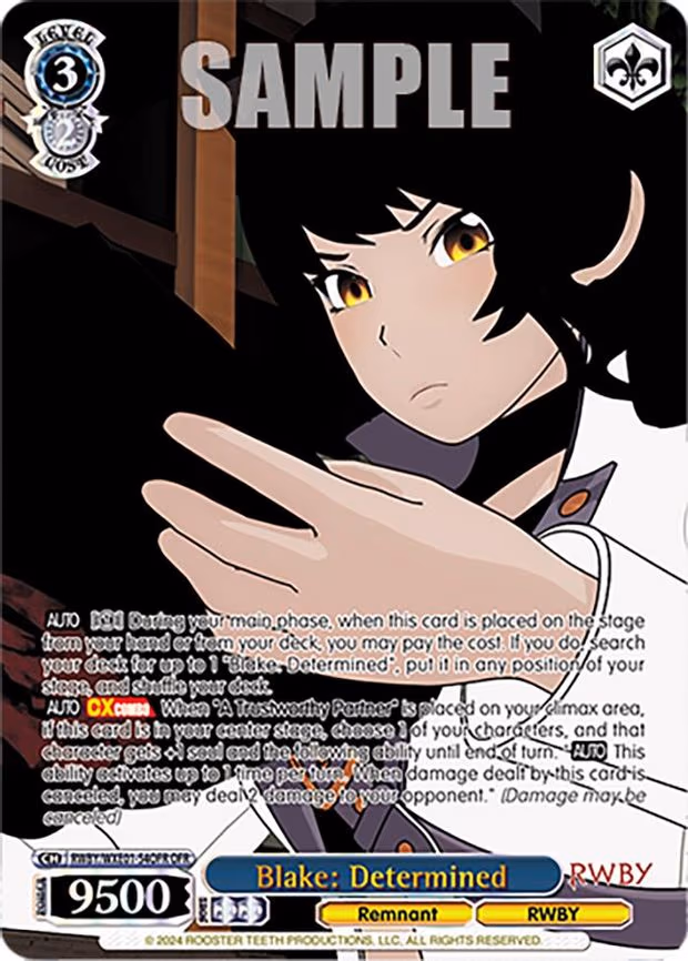 Blake: Determined