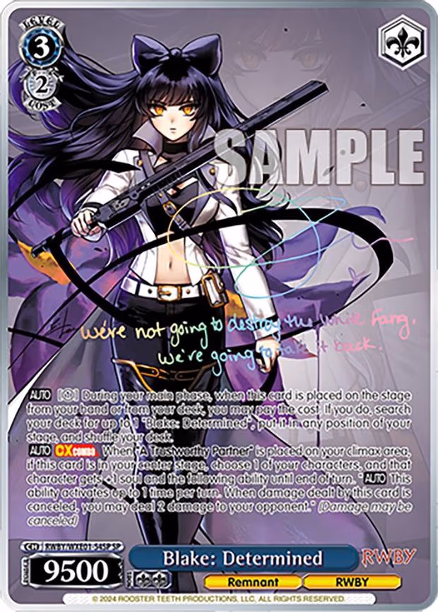 Blake: Determined