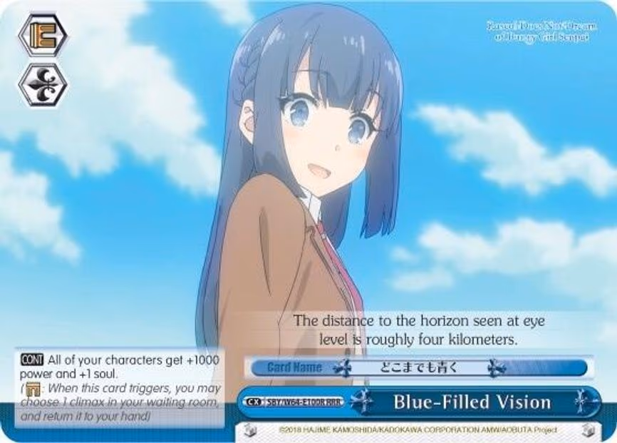 Blue-Filled Vision