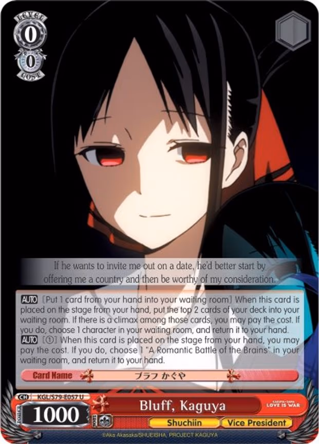 Bluff, Kaguya