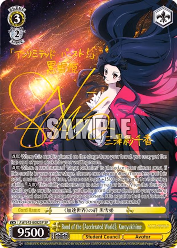 Bond of the "Accelerated World", Kuroyukihime