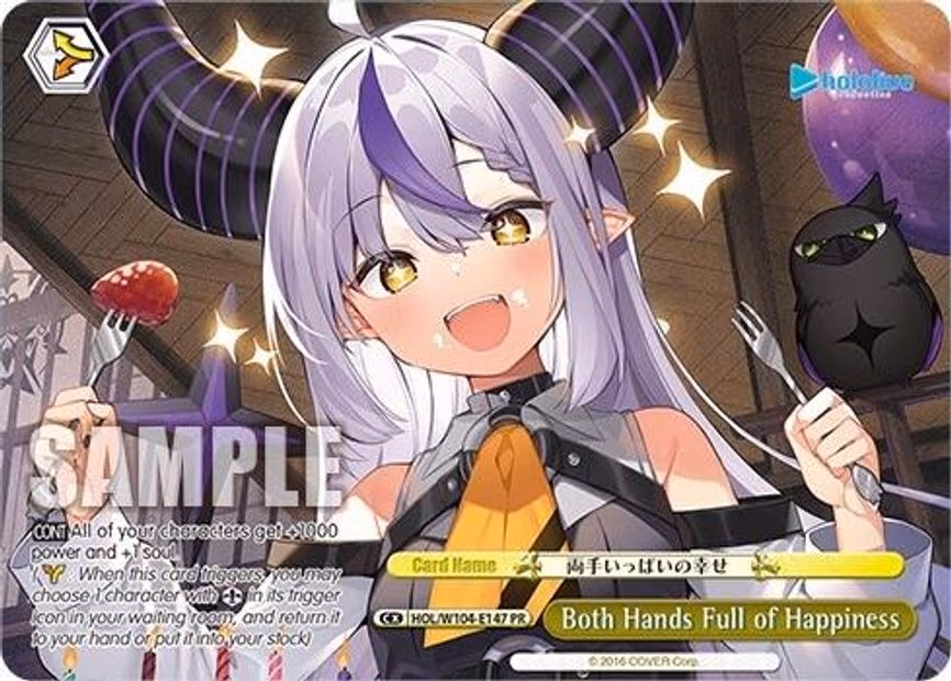Both Hands Full of Happiness