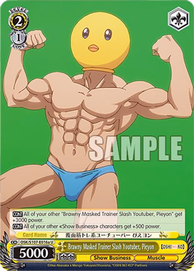 Brawny Masked Trainer Slash Youtuber, Pieyon
