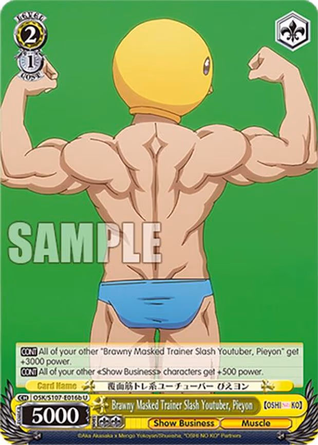 Brawny Masked Trainer Slash Youtuber, Pieyon