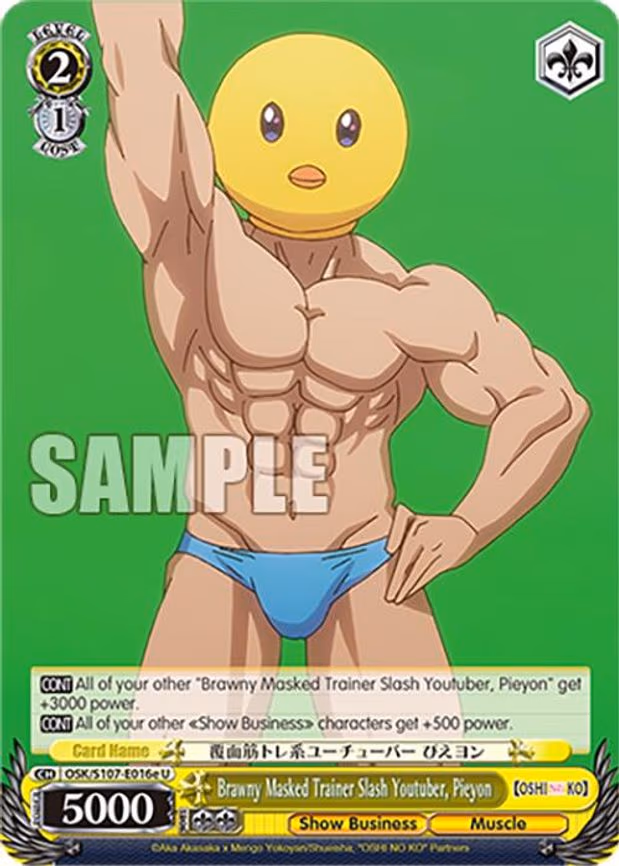 Brawny Masked Trainer Slash Youtuber, Pieyon
