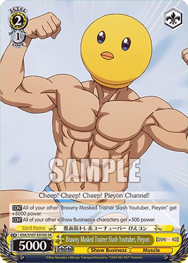 Brawny Masked Trainer Slash Youtuber, Pieyon