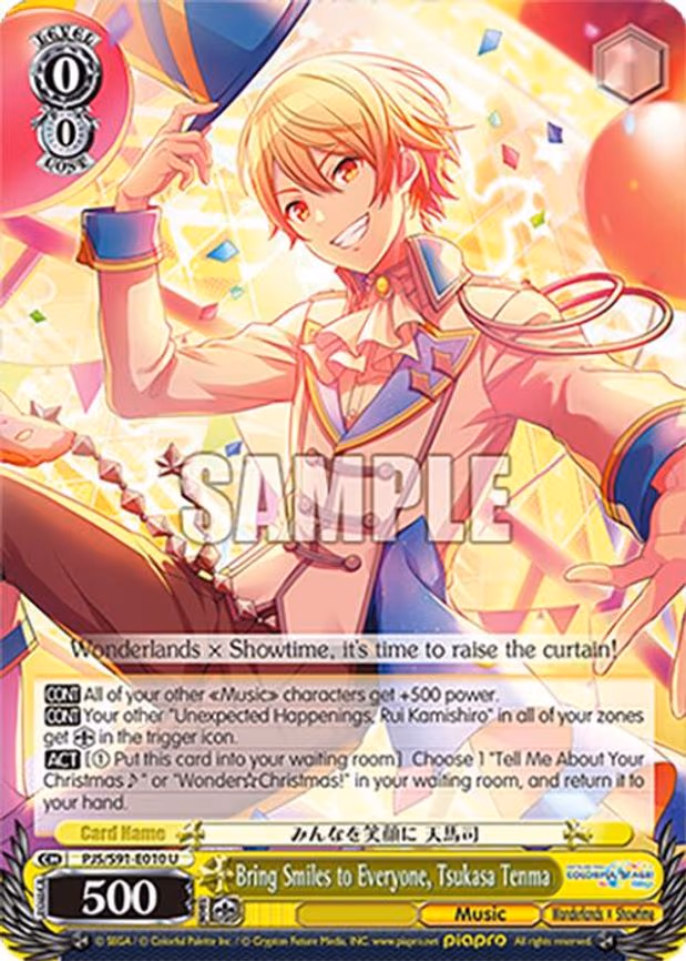 Bring Smiles to Everyone, Tsukasa Tenma