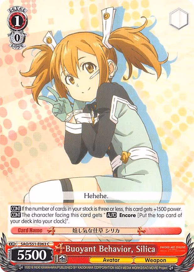 Buoyant Behavior, Silica