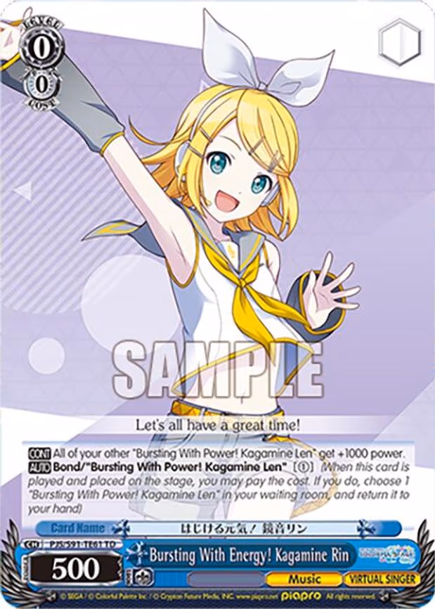Bursting With Energy! Kagamine Rin
