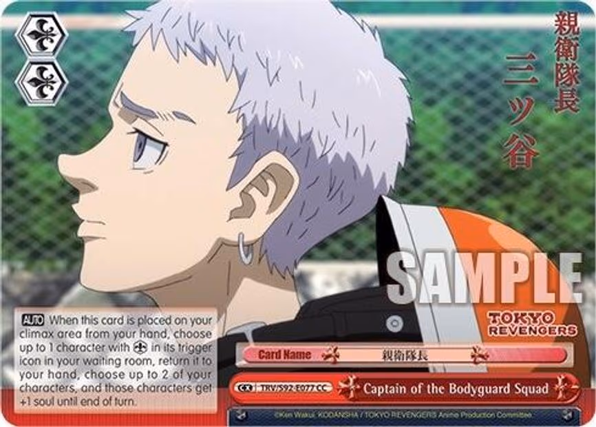 Captain of the Bodyguard Squad