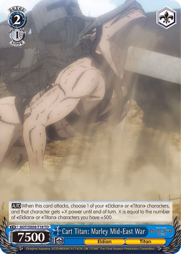 Cart Titan: Marley Mid-East War
