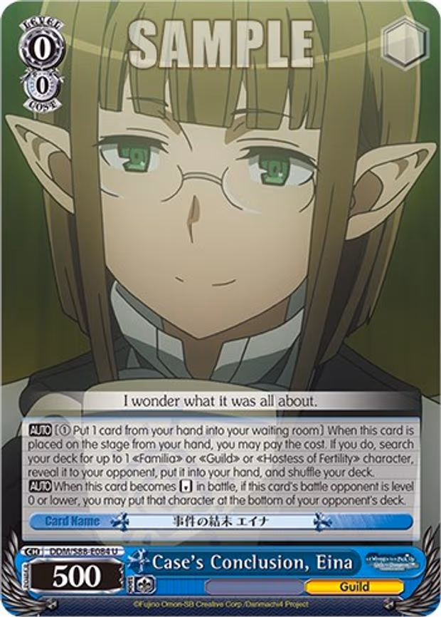 Case's Conclusion, Eina