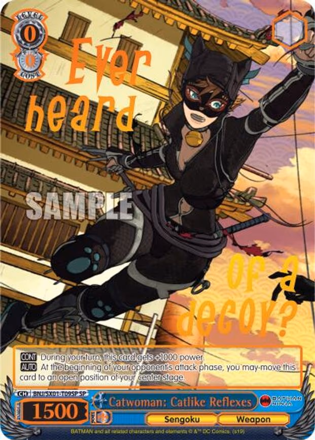 Catwoman: Catlike Reflexes