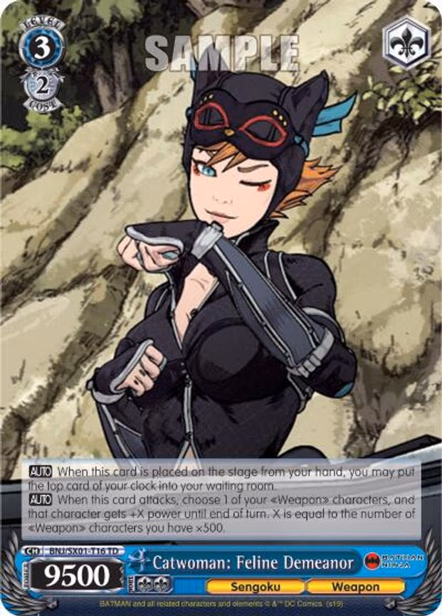 Catwoman: Feline Demeanor