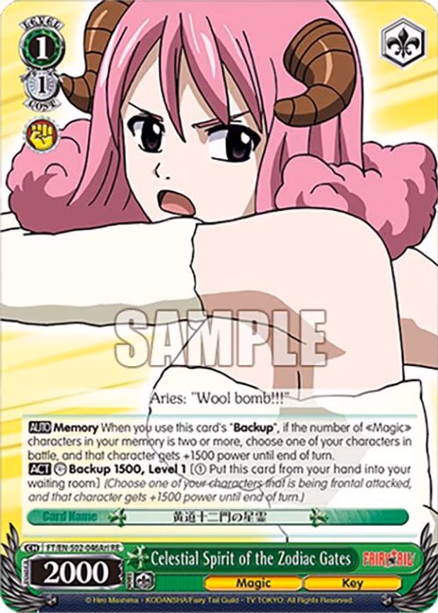 Celestial Spirit of the Zodiac Gates (Aries)
