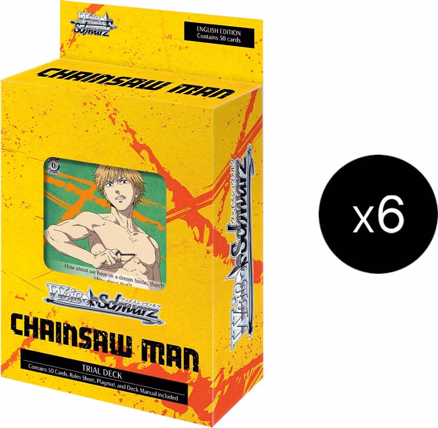 Chainsaw Man Trial Deck Display