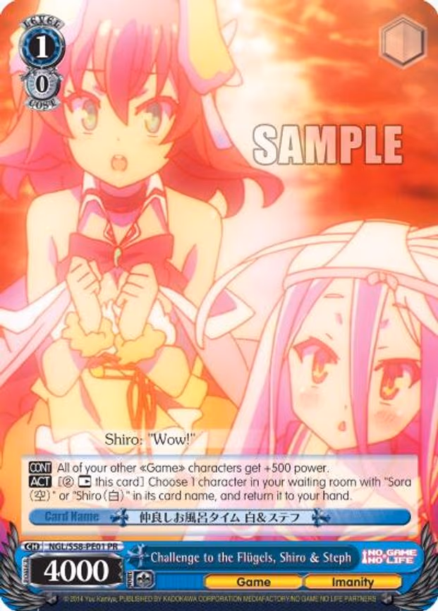 Challenge to the Flugels, Shiro & Steph