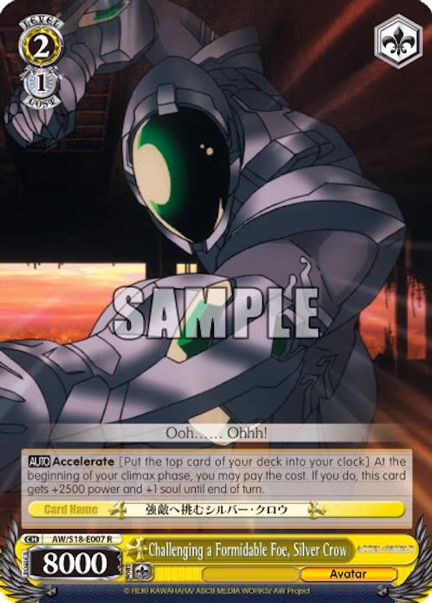 Challenging a Formidable Foe, Silver Crow