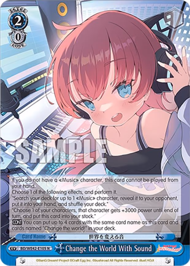 Change the World With Sound
