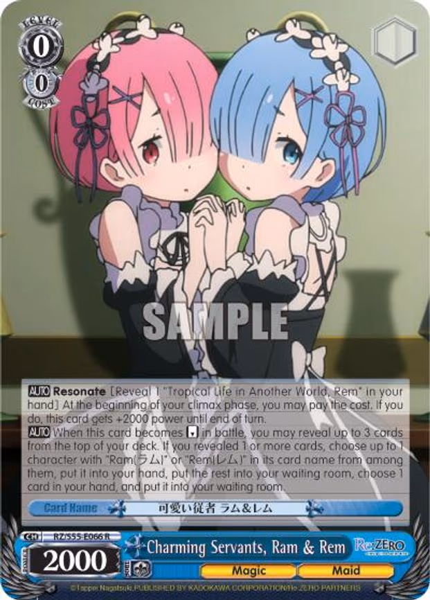 Charming Servants, Ram & Rem