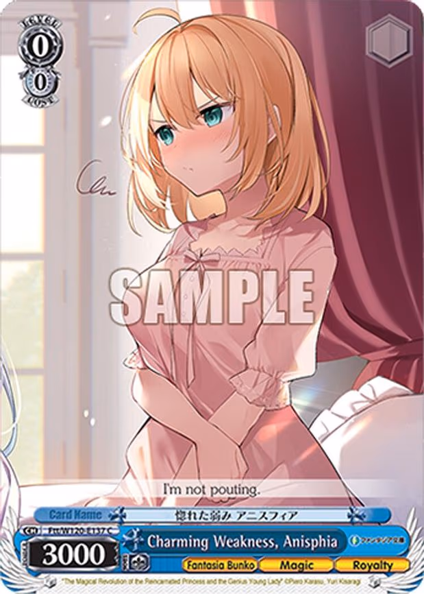 Charming Weakness, Anisphia