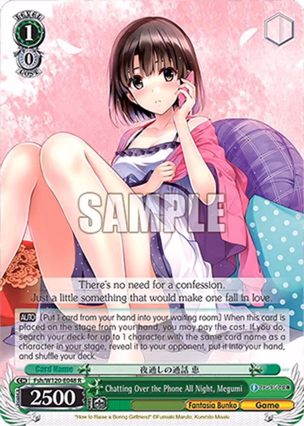 Chatting Over the Phone All Night, Megumi